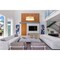 Z-Lite Counterpoint Chandelier, 6-Light, 31.5 In.W x 40.5 In.H, Modern Gold/White 495P32-MGLD - alternate 5
